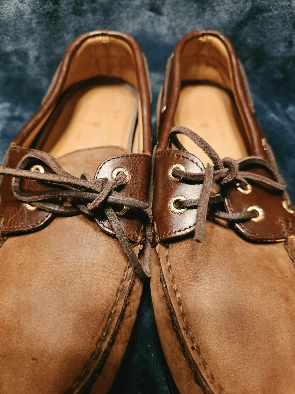 Sperry's Classic Men’s Brown Leather Boat Shoes